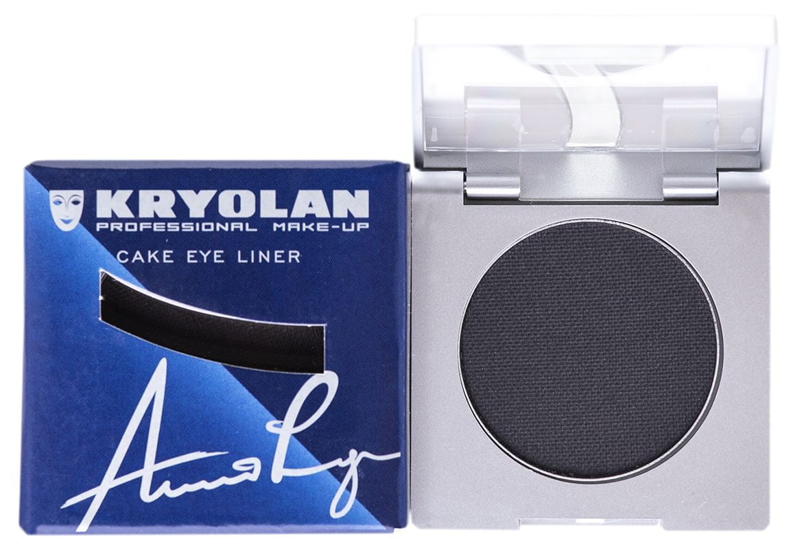 Cake Eyeliner w kamieniu Black Kryolan EVA Perfect Make Up